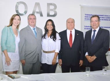 Presidente reeleito da OAB-BA, Luiz Viana é empossado e fala em ‘crise de mercado’ 