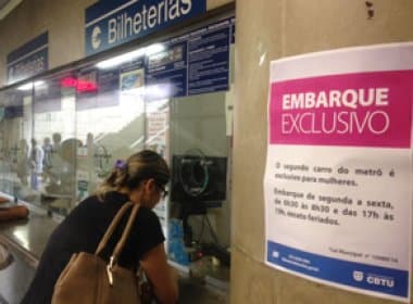 Dias Toffoli rejeita ação que questionava vagão exclusivo em metro para mulheres em BH
