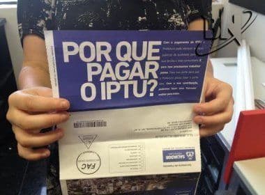 Parte da lei que aumentou IPTU de Salvador é inconstitucional, defende relator