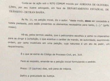 Juiz de Feira de Santana se retrata com advogado por reclamar de uso do verbo 'dever' 