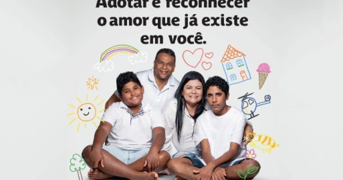 Defensoria lança campanha para incentivar adoção de crianças maiores de 3 anos