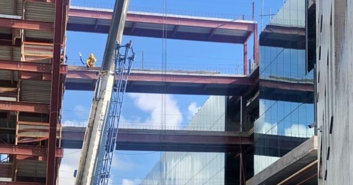 Aditivo de R$ 10,3 milhões eleva custo de obra em prédio anexo do TJ-BA para R$ 68,7 milhões