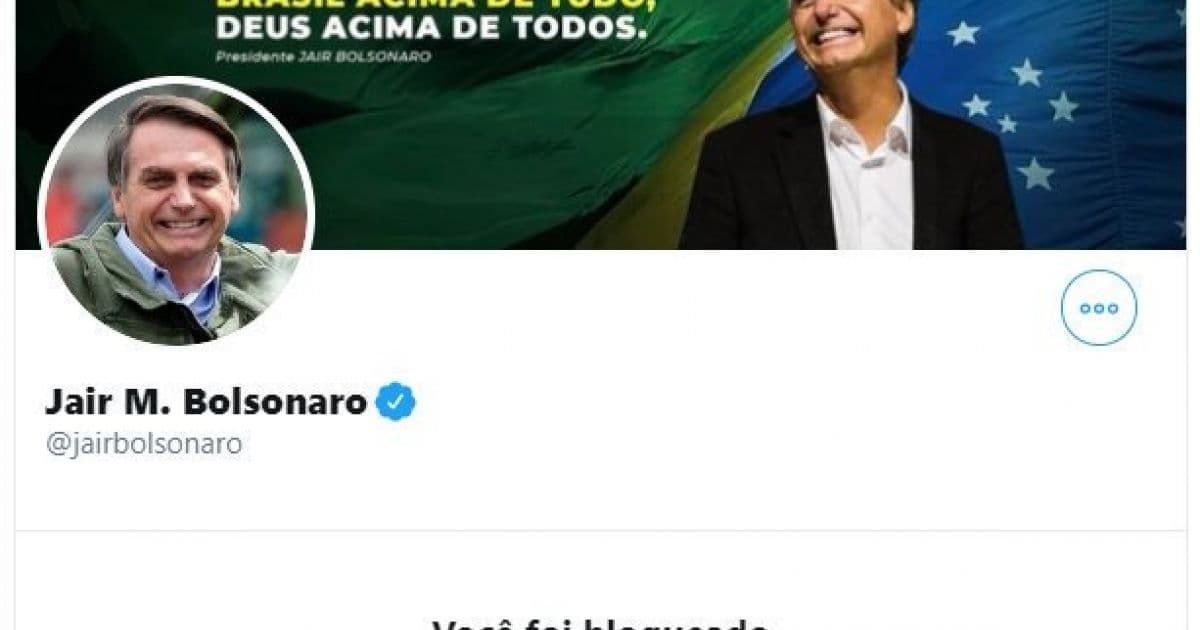 Em parecer, Aras diz que Bolsonaro pode bloquear jornalistas no Twitter