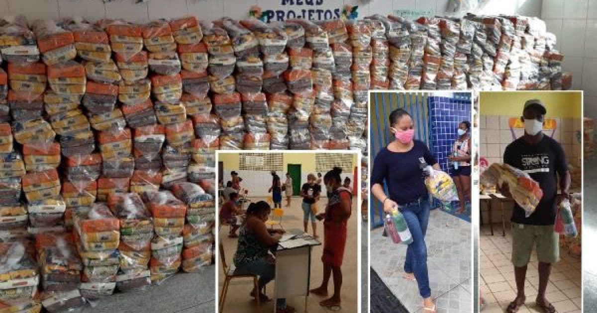 MPT-BA viabiliza distribuição de mais de mil cestas básicas em Candeias
