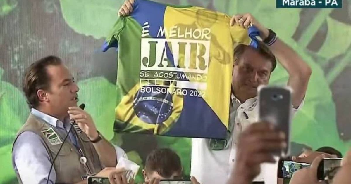 MP Eleitoral pede que TSE multe Bolsonaro por propaganda antecipada em ato no Pará