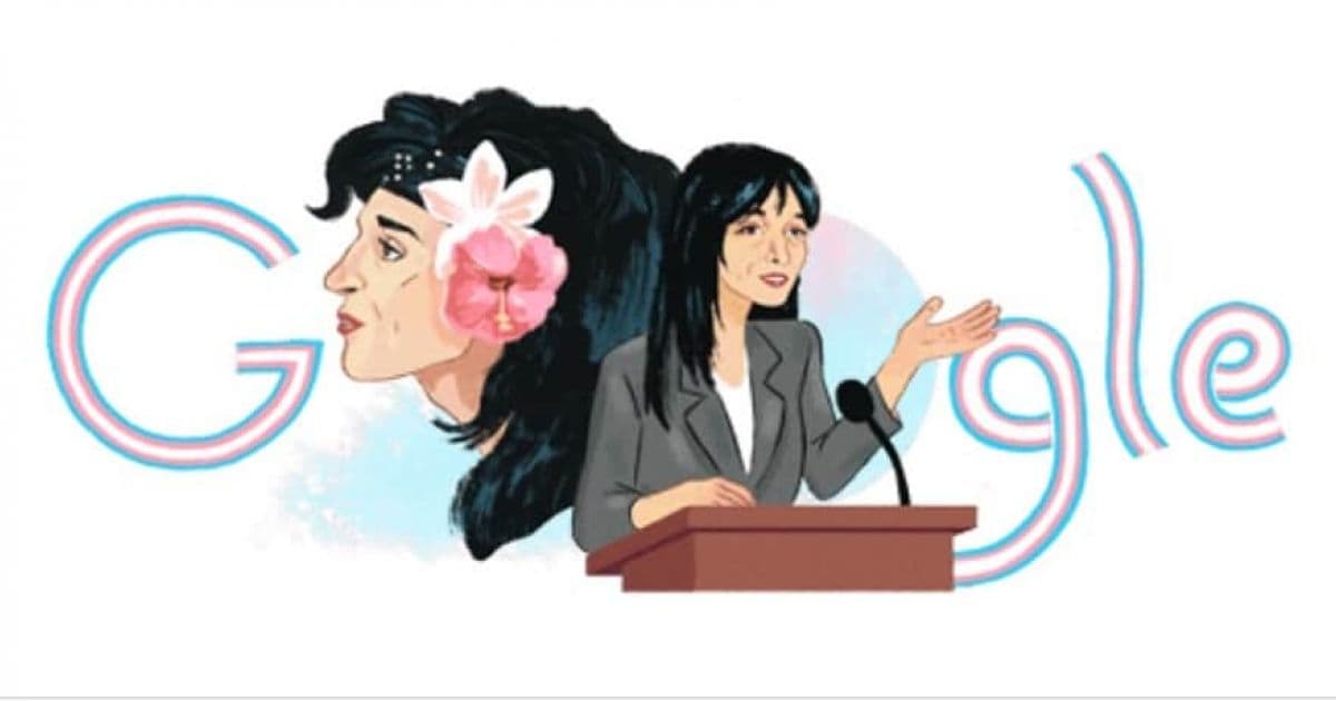Google homenageia primeira advogada travesti do país em Doodle