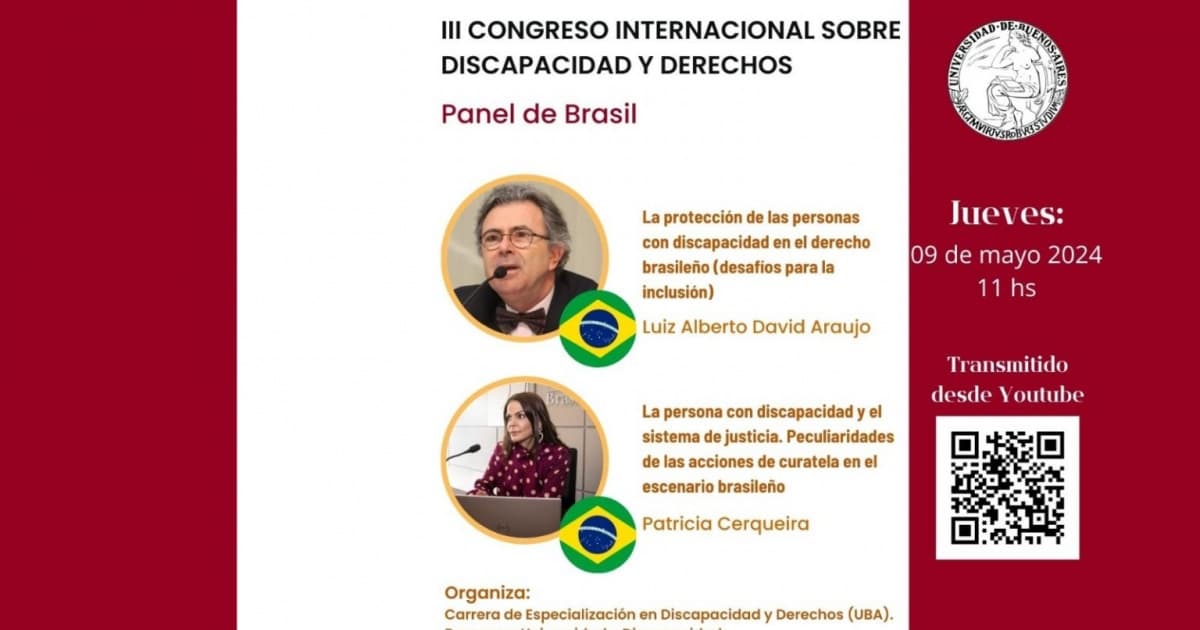 Juíza do TJ-BA debate inclusão de PCDs no sistema de Justiça em congresso argentino