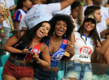 Torcedoras comemoram vagas em eleições no Bahia: ‘A mulher conquistou esse espaço’ 