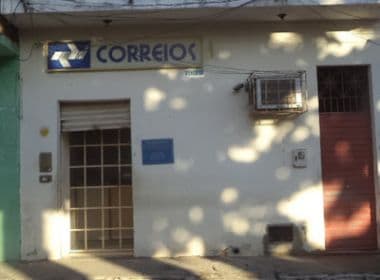 Várzea da Roça: Dupla assalta Correios e foge com dinheiro de clientes e agência