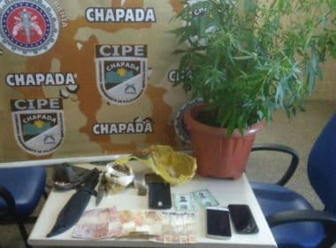 Mucugê: Porteiro de escola pública é preso em flagrante por tráfico de drogas 