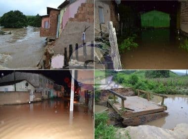 Chuva no extremo sul da Bahia continua causando problemas à população