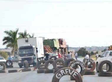PRF registra ainda 16 bloqueios de estradas em protesto de caminhoneiros em BRs da Bahia