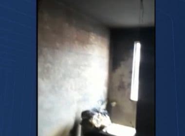 Feira: Crianças botam fogo em colchão e chamas se alastram por apartamento