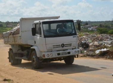Feira: Cinco são multados por descarte irregular de resíduos sólidos em avenida