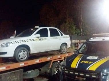 Após sequestro, taxista é resgatado por policiais ao pular do porta-malas na BR-101