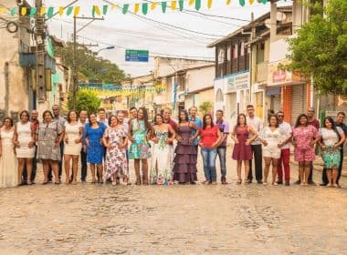 Projeto social de Nazaré é o primeiro na Bahia a realizar casamento coletivo completo