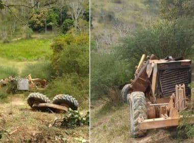 Jequié: Operador de máquina morre após veículo tombar durante serviço na zona rural