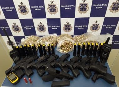 Conquista: Polícia encontra armas austríacas e mais de 2 mil munições