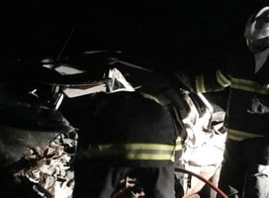 Oliveira dos Brejinhos: Homem morre e 3 ficam feridos em acidente na BR-242