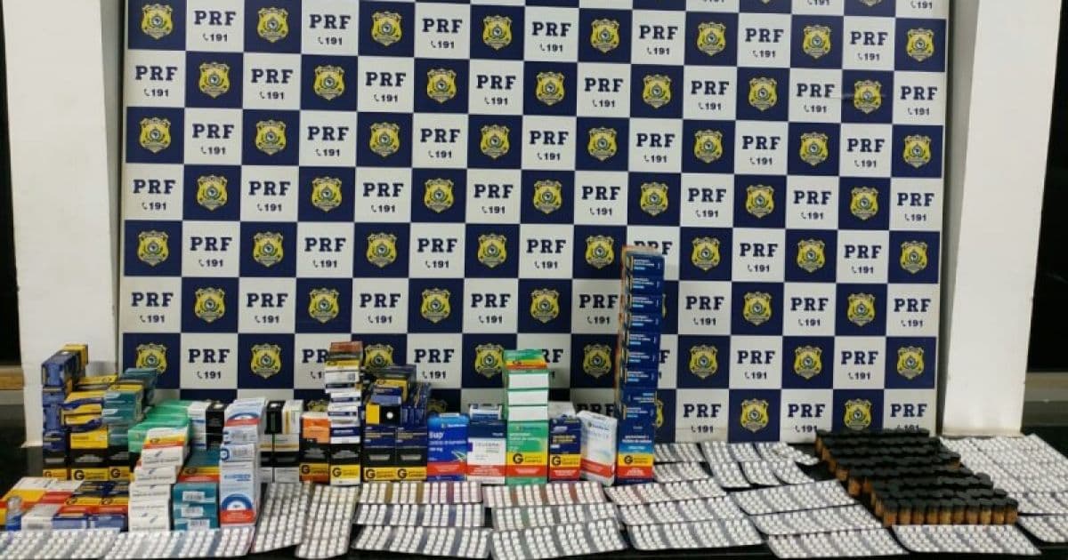 Mais de três mil comprimidos de anfetaminas foram apreendidos em São Desidério