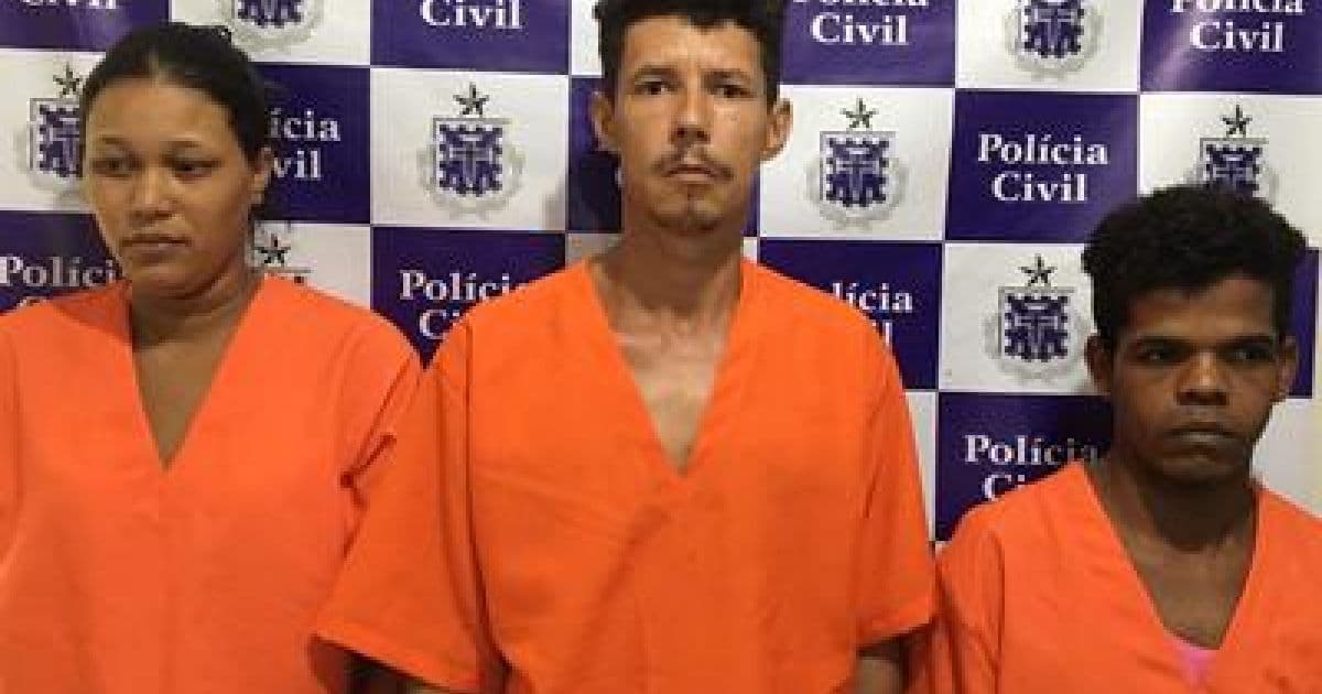 Dois homens e uma mulher são presos por estupro de vulnerável em Eunápolis