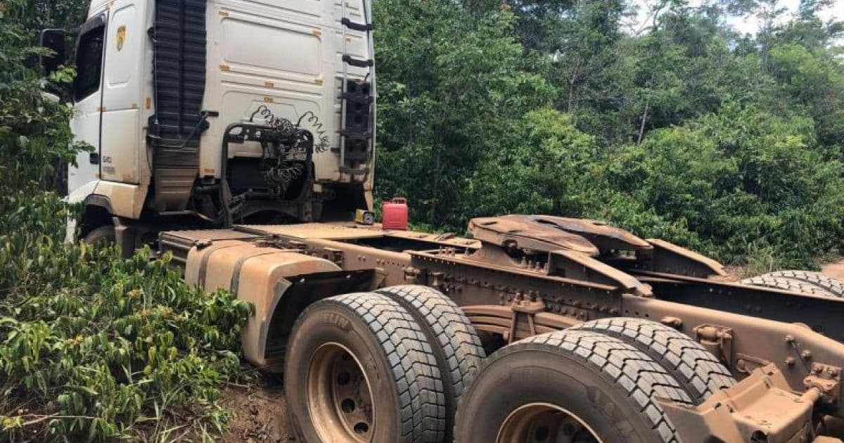 Lençóis: PRF prende suspeito de assaltos a caminhão e liberta vítimas que estavam presas