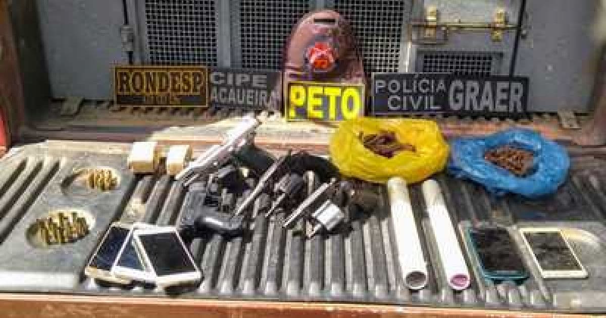  Maraú: Operação de combate ao tráfico de drogas termina com dois mortos e sete presos