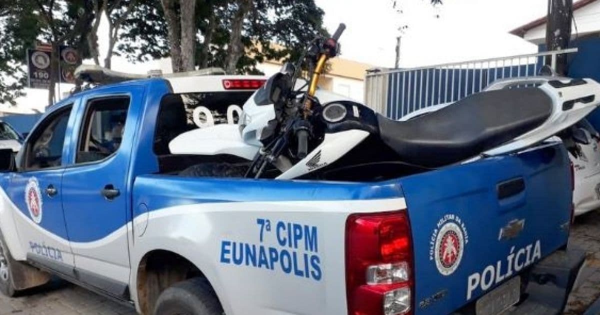 Eunápolis: Polícia localiza moto que pode ter sido usada em morte de garçom