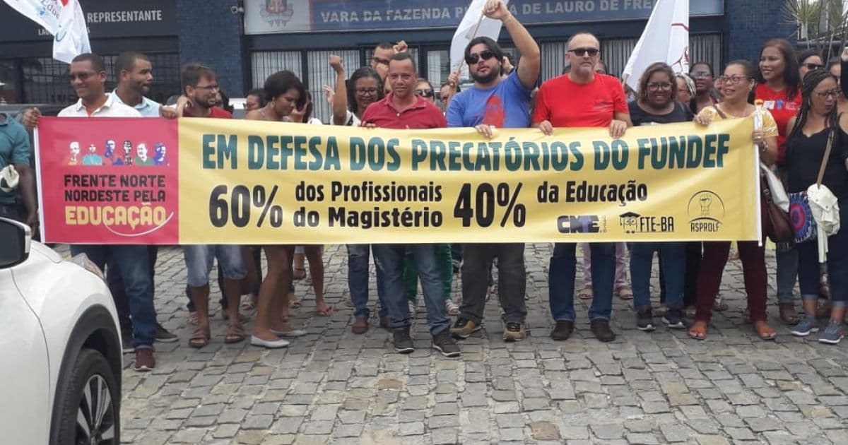 Lauro de Freitas: Professores cobram dívida judicial do Fundef