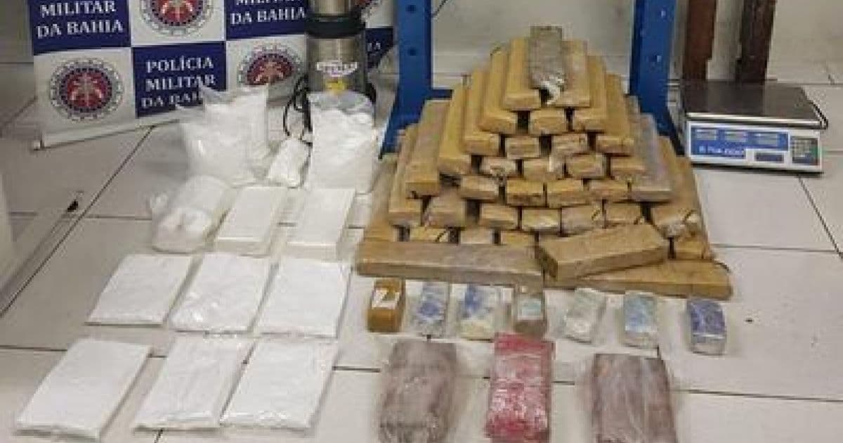 Porto Seguro: Polícia apreende mais de 50 kg de drogas e desarticula laboratório de refino
