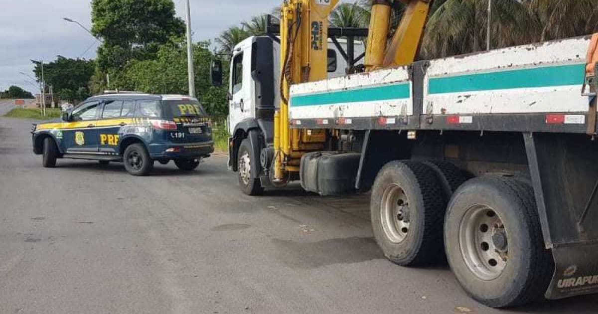 Ribeira do Pombal: Caminhão roubado é recuperado na BR-110