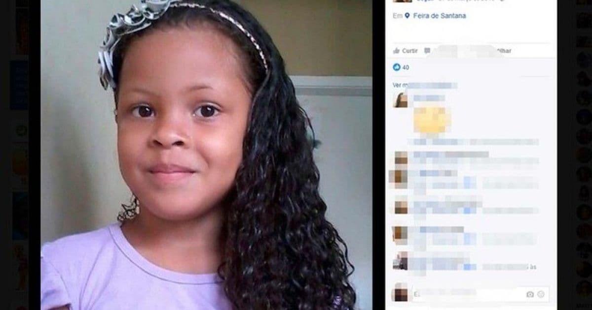 Feira: Justiça nega pedido para exumação do crânio de menina desaparecida em 2017