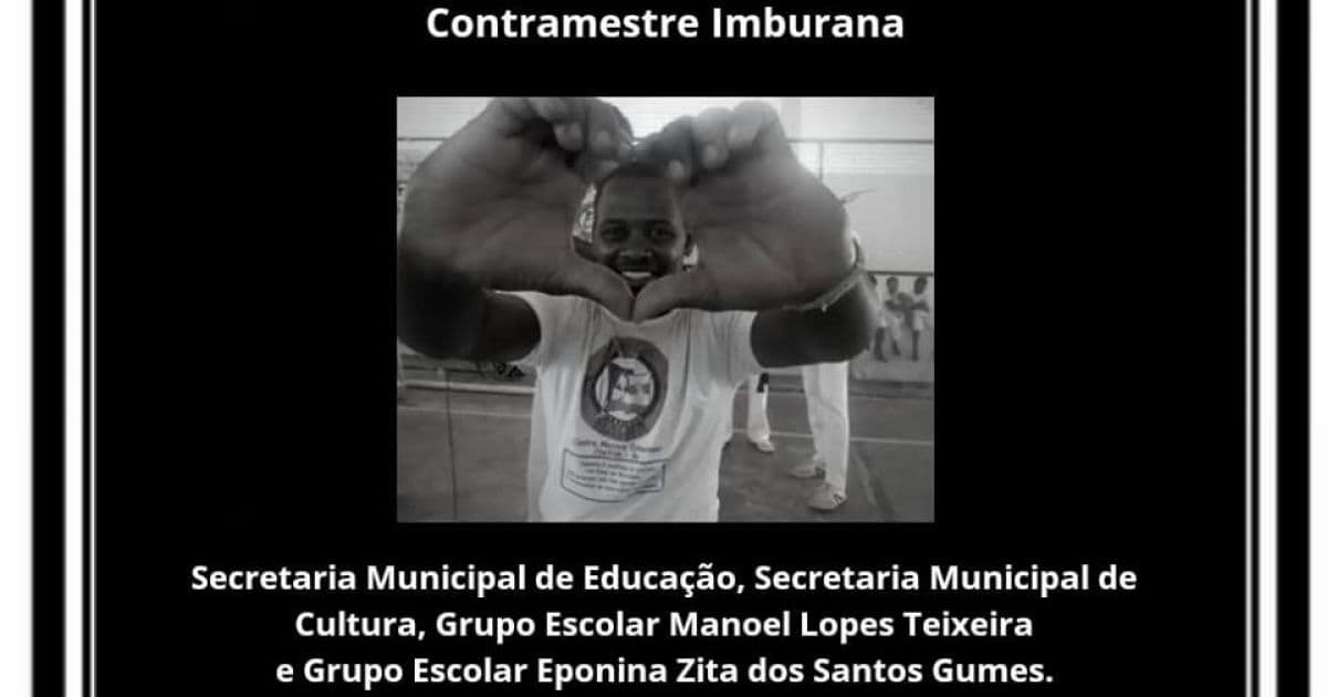 Professor de Capoeira morre após ser esfaqueado na rua onde morava em Caetité