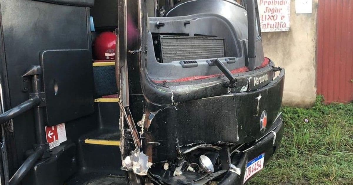 Ônibus do cantor Sinho Ferrary sofre acidente entre Ibicaraí e Itapé ao colidir com vaca