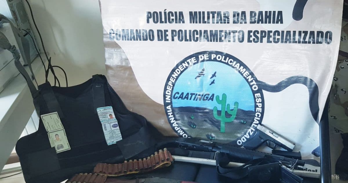 Uauá: Falso policial é preso pela Cipe Caatinga