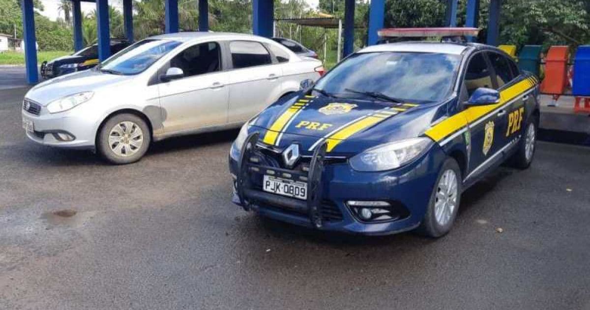 Alagoinhas: Carro roubado de instituto beneficente é recuperado por PRF-BA