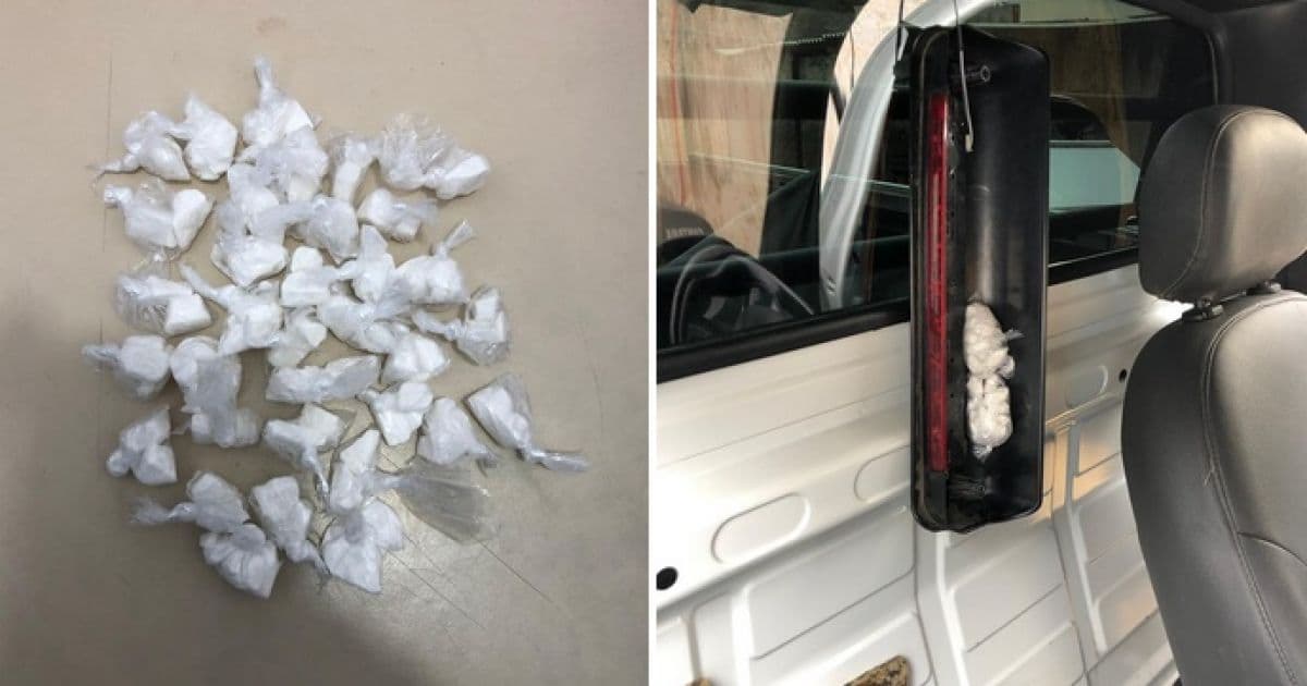 Jaguaquara: Polícia encontra cocaína escondida em caminhonete presa em operação