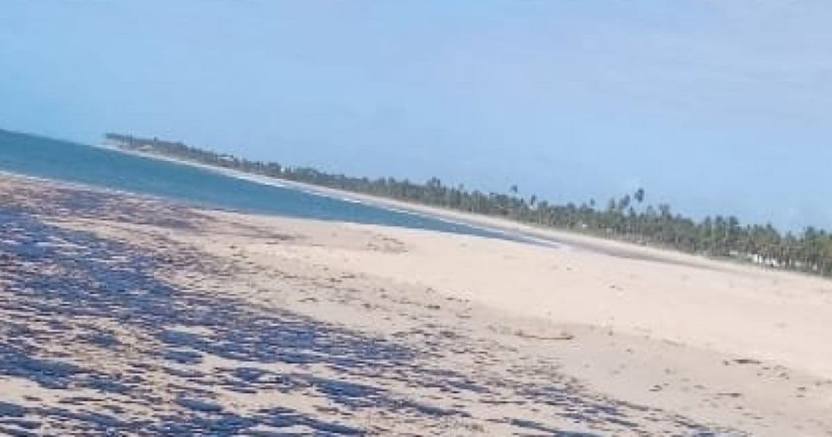 Camaçari: Marinha aponta manchas de óleo em Jauá e Arembepe nesta sexta