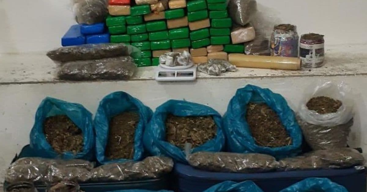 Conquista: Homem é preso em ação que apreendeu R$ 100 mil em drogas