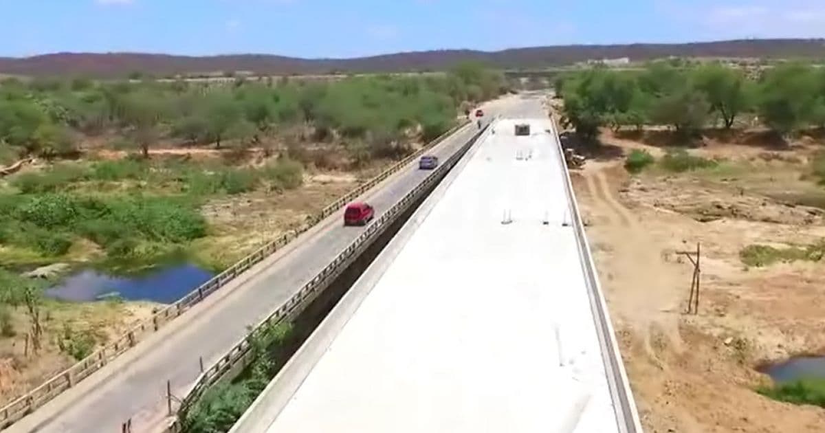 Duplicação de ponte sobre o Rio de Contas é entregue em Tanhaçu