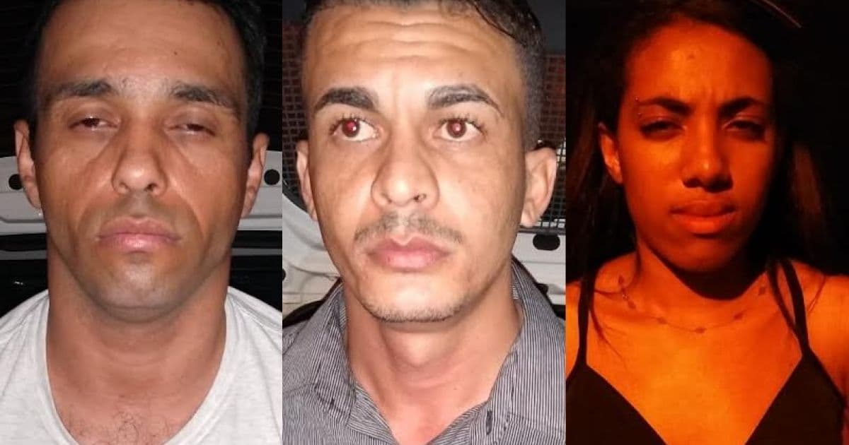 Três acusados de sequestro em Teixeira de Freitas são presos em Minas Gerais