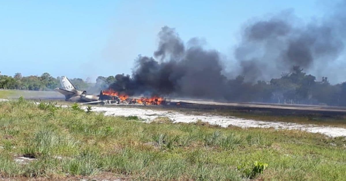 Acidente em Maraú: Piloto de avião recebe alta; seis continuam internados 