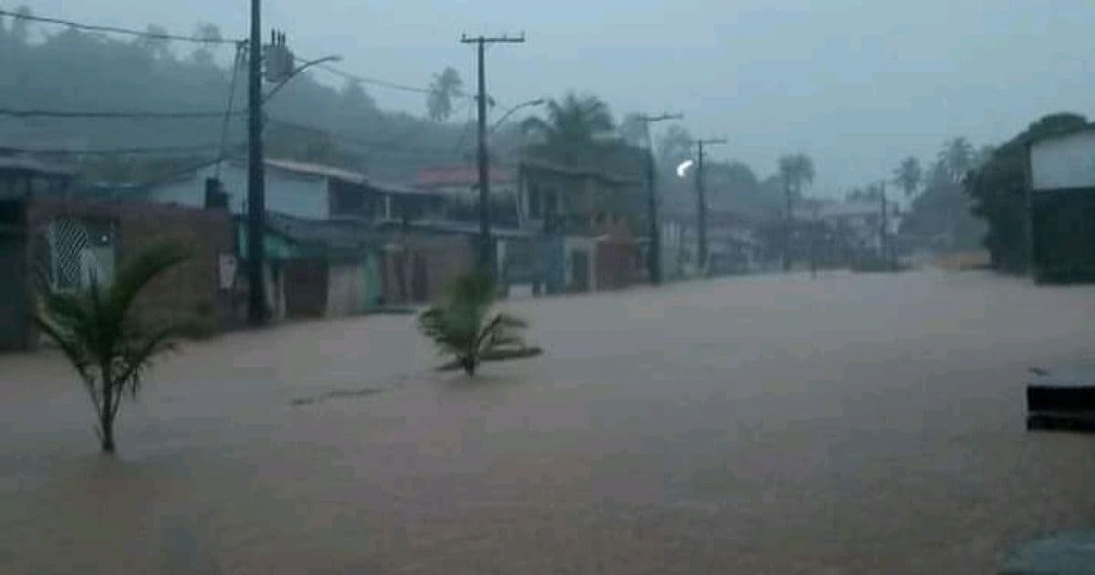 Chuvas também provocam ocorrências em Itaparica, Candeias, Madre de Deus e Catu