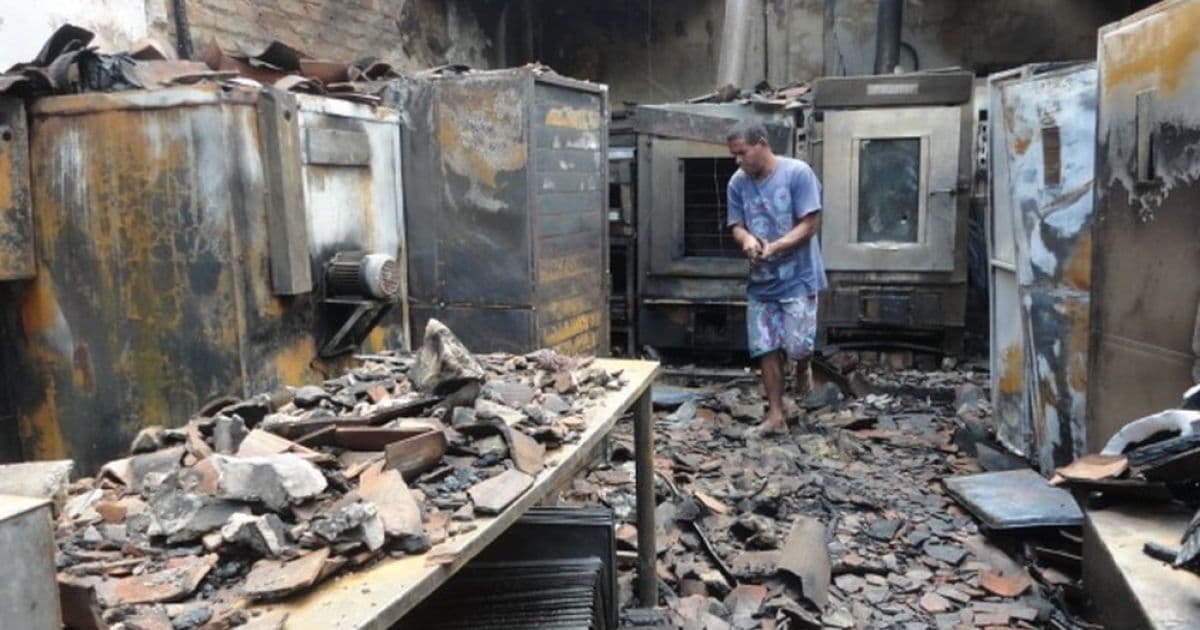 Barra Grande: Incêndio destrói loja de materiais de construção