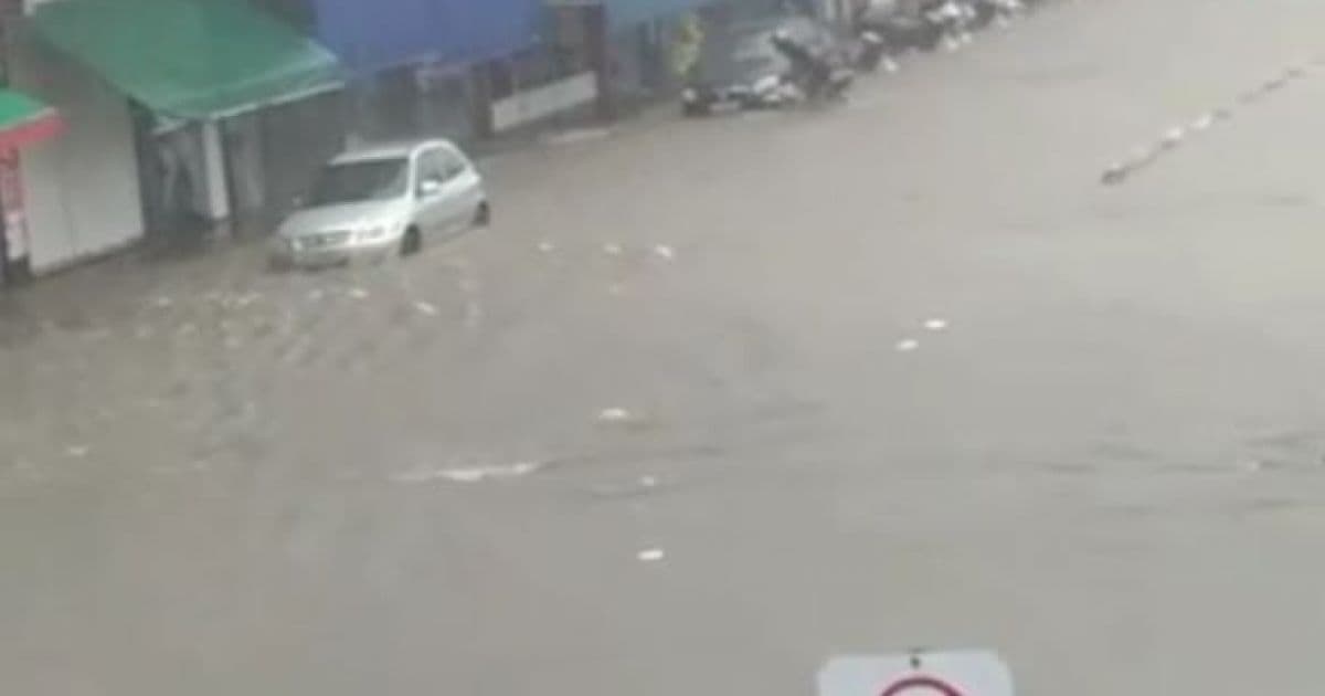Chuvas dessa quarta causam transtornos em diversas cidades baianas; veja aqui