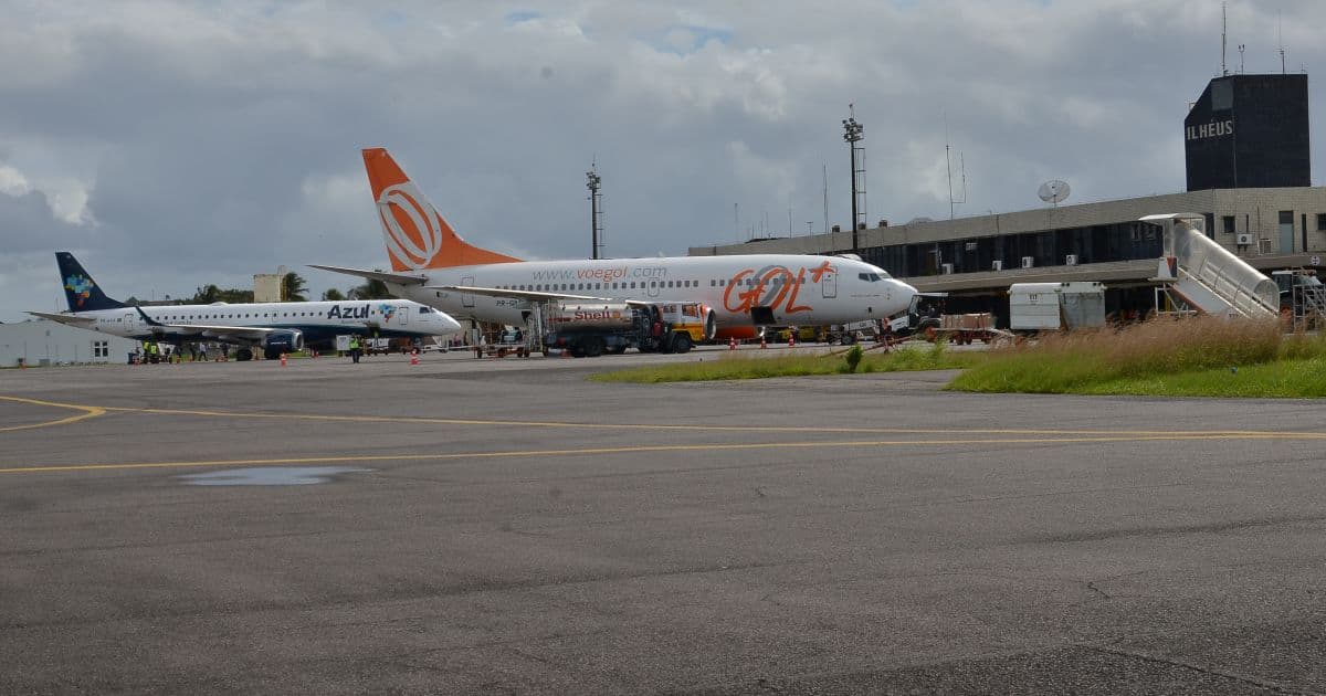 Aeroportos de Ilhéus e Porto Seguro terão oferta de voos extras em fevereiro