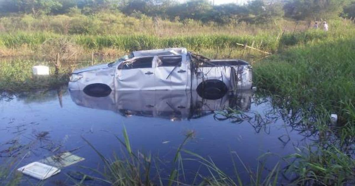 Serrinha: Coronel da PM morre em acidente na BR-116; trecho tinha óleo derramado