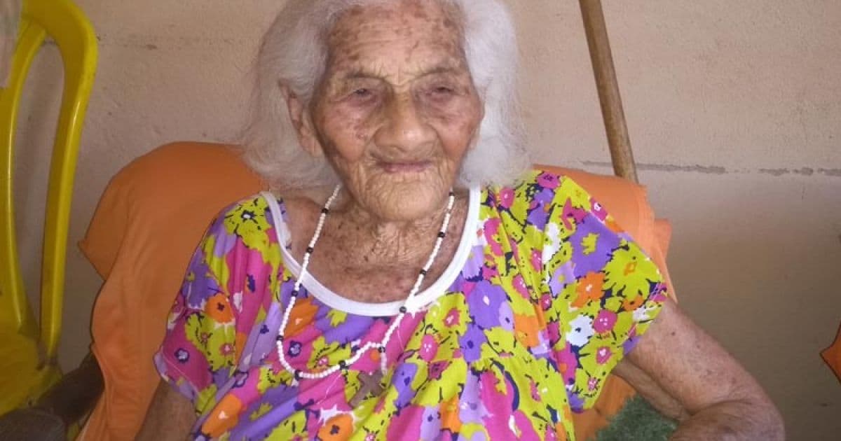 Com cerca de 115 anos, moradora de Brumado é uma das pessoas mais idosas do mundo