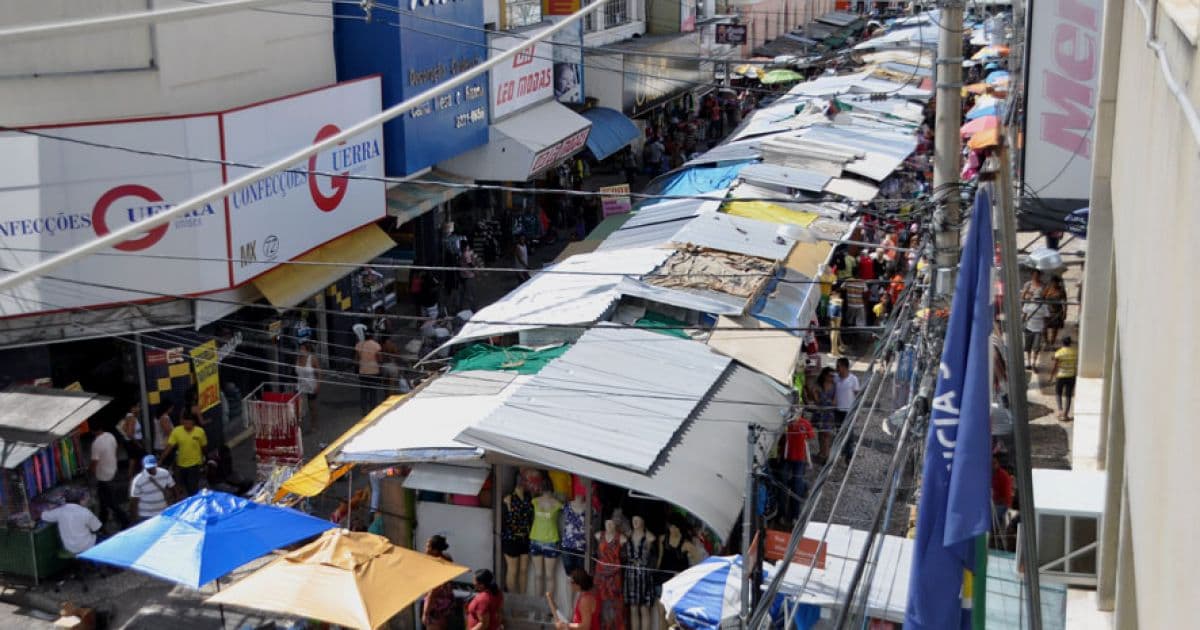 Empresários negociam com prefeitura a reabertura do comércio em Feira de Santana