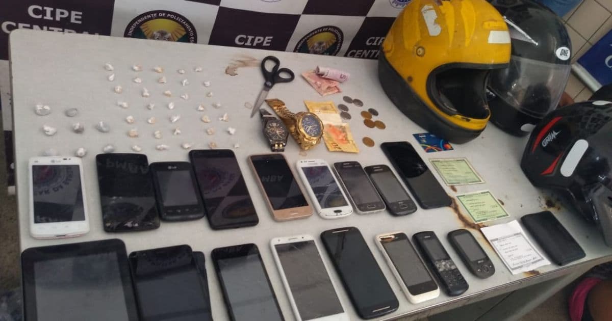 Jequié: Três são presos em ação que recuperou 17 celulares